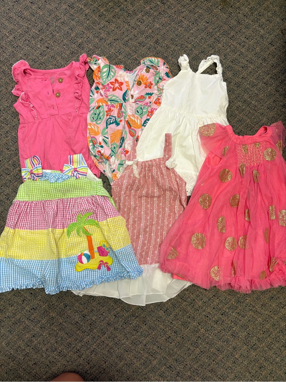 2T dress romper lot